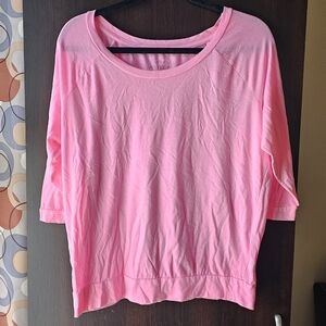 Arizona Jean Company Pink Long Sleeve Top